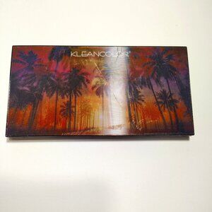 KleanColor Tropical Passion Eyeshadow Palette Holographic Compact